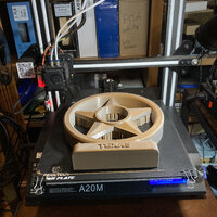 Better view of 2-color printer